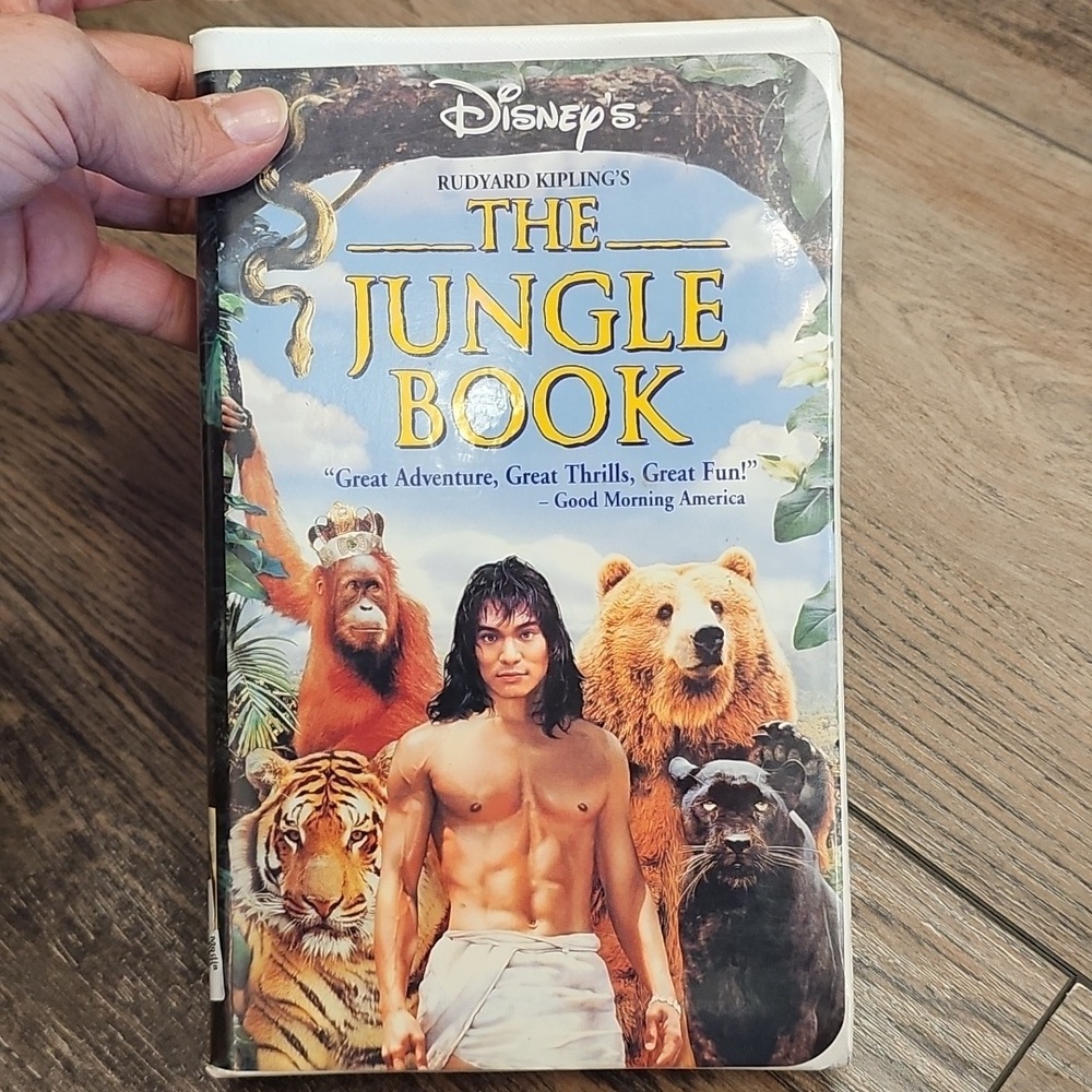 Movie, Vintage, Vhs, Disney, Home, Children, Collectable, Jungle, Story